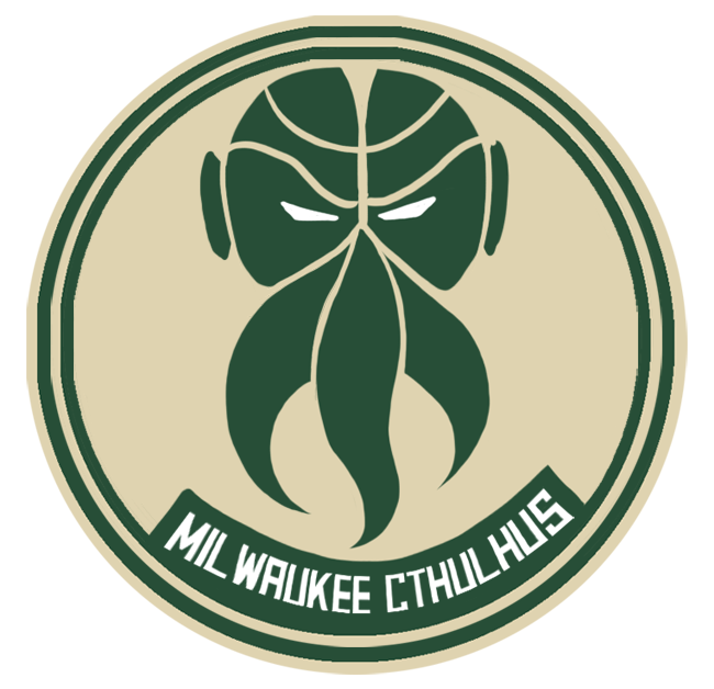 Milwaukee Bucks Halloween 2016-Pres Primary Logo DIY iron on transfer (heat transfer)